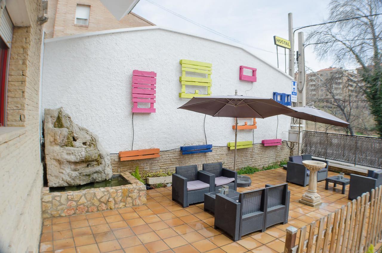 Hostal Los Calatravos Alcaniz Luaran gambar