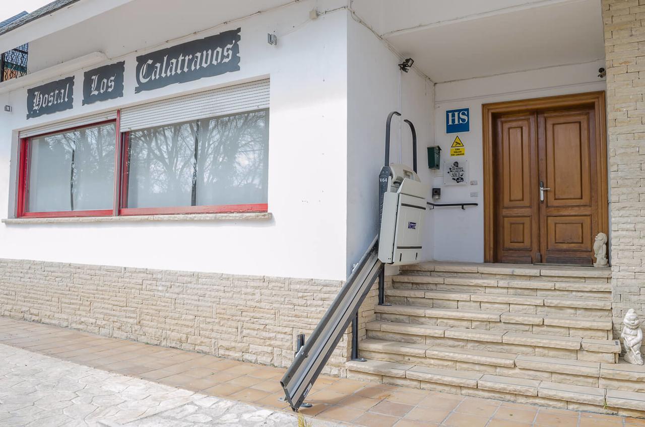 Hostal Los Calatravos Alcaniz Luaran gambar